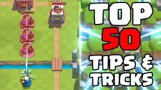 Top 50 Tips & Tricks in Clash Royale | Ultimate Clash Royale Pro Guide