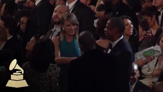 Taylor Swift, Kanye West And Jay-Z In The GRAMMY Audience | GRAMMYs