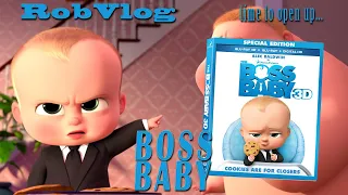 Unboxing the 3D blu-ray of Boss Baby