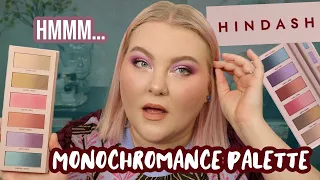I Honestly Don't Know How To Feel.... Hindash Monochromance Palette: Swatches + First Impressions