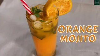 The BEST Orange Mojito | Summer Mocktail Recipes | Mojito | Summer Drinks | Mojito at home