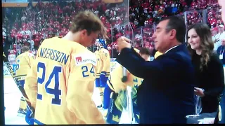 Swede throws away Silver medal of hockey 2018