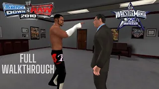 Created Superstar Road to Wrestlemania [WWE Smackdown vs Raw 2010] [Full Walkthrough] (PSP) (1080p)