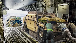 US Air Force Very Special Technique to Airdrop Humvees at Extreme Altitude