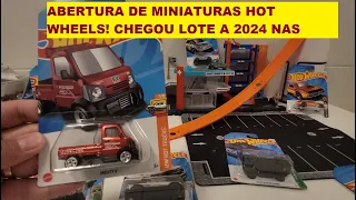 ABRI LOTE A 2024 HOT WHEELS! SUPER T-HUNT VOLVO, MIGHTY K, MCLAREN, BATMOBILE, CZINGER 21C RARO!