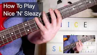 'Nice 'N' Sleazy' The Stranglers Guitar & Bass Lesson