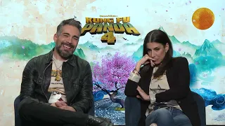 Entrevista exclusiva: Omar Chaparro y Verónica Toussaint en el doblaje de Kung Fu Panda 4