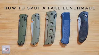 How to Spot Fake Benchmade Knives | An In-Depth Look at Determining a Benchmade Knife's Authenticity