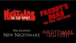 Evolution of A NIGHTMARE ON ELM STREET/FREDDY KRUGER movie trailers (1984-2010)