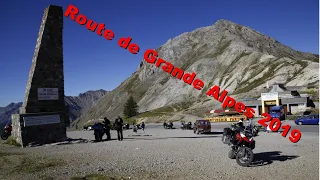 Route de Grande Alpes 2019 "R 1200 GS Adv"