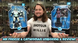 Catwoman & Mr. Freeze DC McFarlane Toys Unboxing & Review!