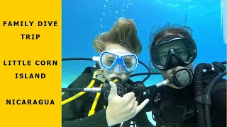 Family Dive trip to Little Corn Island, Nicaragua