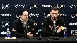 3/29 Press Conference: Daniel Briere & Ivan Fedotov