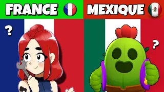 Toutes les NATIONALITÉS des BRAWLERS !