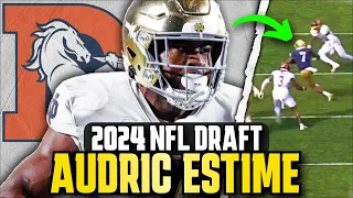 Audric Estime Highlights 🟠🔵 Welcome to the Broncos