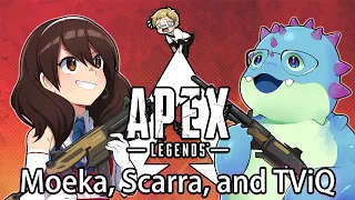 📈 Journey To A Dub 🏆- Moeka's Scarrtember VTuber Collab w/ OTV Scarra and OG TViQ -【APEX LEGENDS】