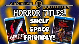 Horror Movie WARNER ARCHIVE Blu Rays! | Shelf Space Friendly!