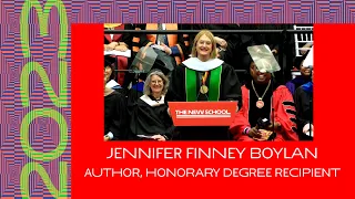 Author, Jennifer Finney Boylan, addresses the class of 2023 || Commencement 2023