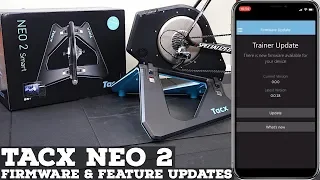 TACX Neo 2 Smart Trainer // Firmware & Feature Updates // How-To