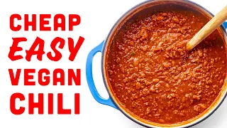 How Much Vegan Chili Can I Make for $36?