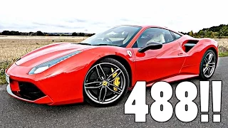 FERRARI 488 GTB FIRST DRIVE!!