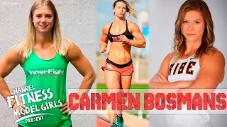 CARMEN BOSMANS Belgium Girls - Women's Crossfit, and strength Training of the Legs, Buttocks