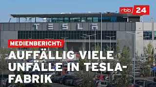 "Stern"-Recherche: Fast täglich Arbeitsunfälle bei Tesla-Fabrik in Grünheide