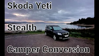 Skoda Yeti "Stealth" Car Camper Conversion