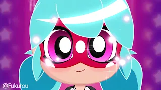 MIRACULOUS LADYBUG Chibi Powerup 🚀 - Cosmo Ladybug Marinette Transformation