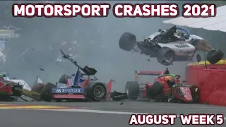 Motorsport Crashes 2021 August Week 5