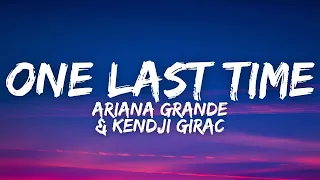 Ariana Grande & Kendji Girac - One Last Time (Attends-moi) (Lyrics / Paroles)