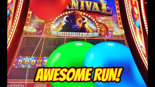 OMG Amazing Run!!! This NEW SLOT is so fun   Jackpot Carnival!