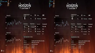 Мини тест обновленного ПК Xeon E5 2649(2650)v3 boostUnlock vs i5 2500k 4500GHz Horizon Zero Dawn