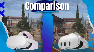 GRAPHICS COMPARISON Quest 2 vs Quest 3 Version - Assassin’s Creed Nexus VR (uncommented)