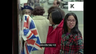 1970s London, Piccadilly, Fashion, Street Scenes HD from 35mm