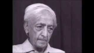 J. Krishnamurti - Brockwood Park 1982 - Public Talk 3 - The intelligence which brings order...