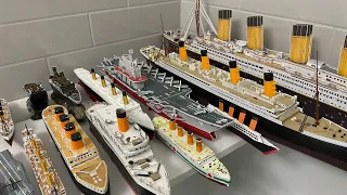 Review and Sinking Video of all Ships. Titanic, Britannic, Edmund Fitzgerald!