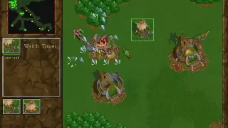 Warcraft 2 | 1v1 BNE F RaPe_Me_AgAiN vs SoCzDesigner | 9 2-rax rush vs 12 1-rax rush | Year 2006