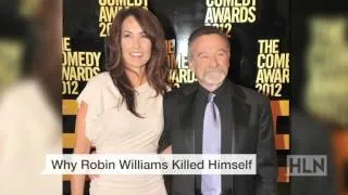 Robin Williams' widow doesn't blame comedian for suicide