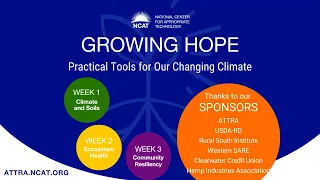 Growing Hope: Climate and Soils