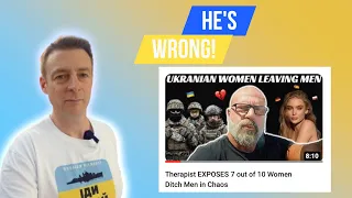 Rich Cooper is wrong about Ukrainian women deserting their soldier men! | VV124@EntrepreneursInCars