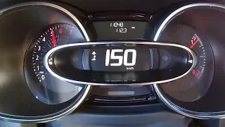 Renault Clio 4 0.9 TCe 90 HP 0-100 km/h acceleration