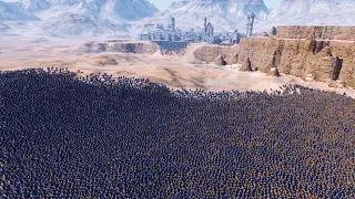 20,000 GOLDEN KNIGHTS LAY SIEGE TO HEROES CITY - UEBS - Ultimate Epic Battle Simulator