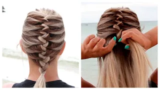 😱 Easy ZIG ZAG Braid