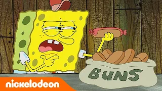 Bob Esponja | ¡Las salchi-burgers de Bob Esponja! | Nickelodeon en Español