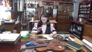 Violin Adventures #181 (Pochette Progress)  C. Macomber, Violin Maker