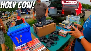 Buying His Whole Flea Market Table!