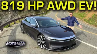 Lucid Air Grand Touring: Part BMW M5, Part iPhone 4