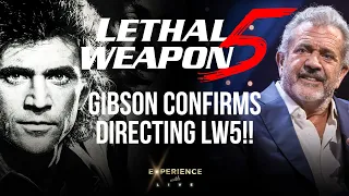 Mel Gibson Confirms LETHAL WEAPON 5! Also Directing!