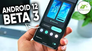SCREENSHOT estesi, NUOVO STILI e SFONDI e altro: le novità di Android 12 BETA 3